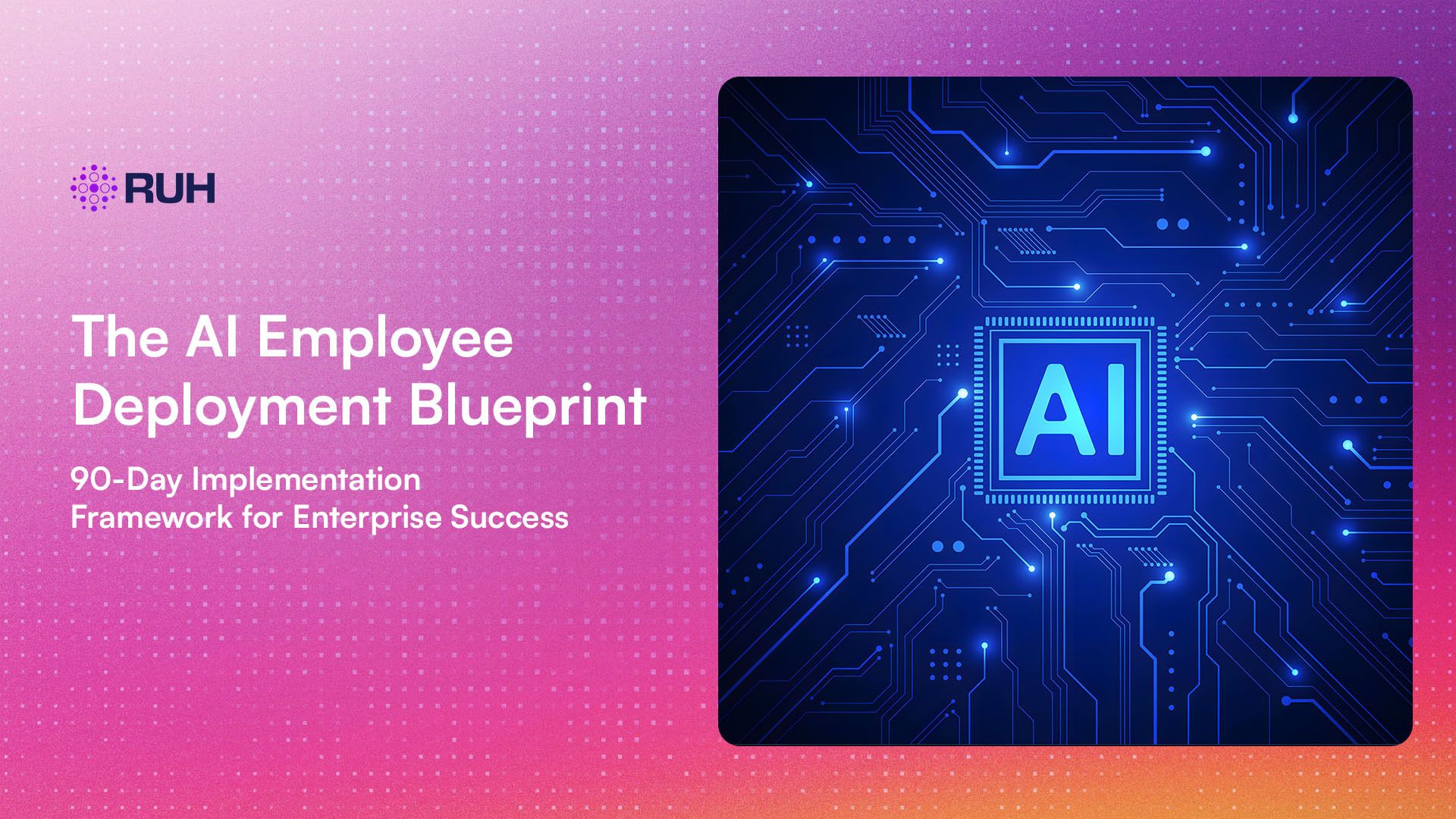 The AI Employee Deployment Blueprint: 90-Day Implementation Framework for Enterprise Success