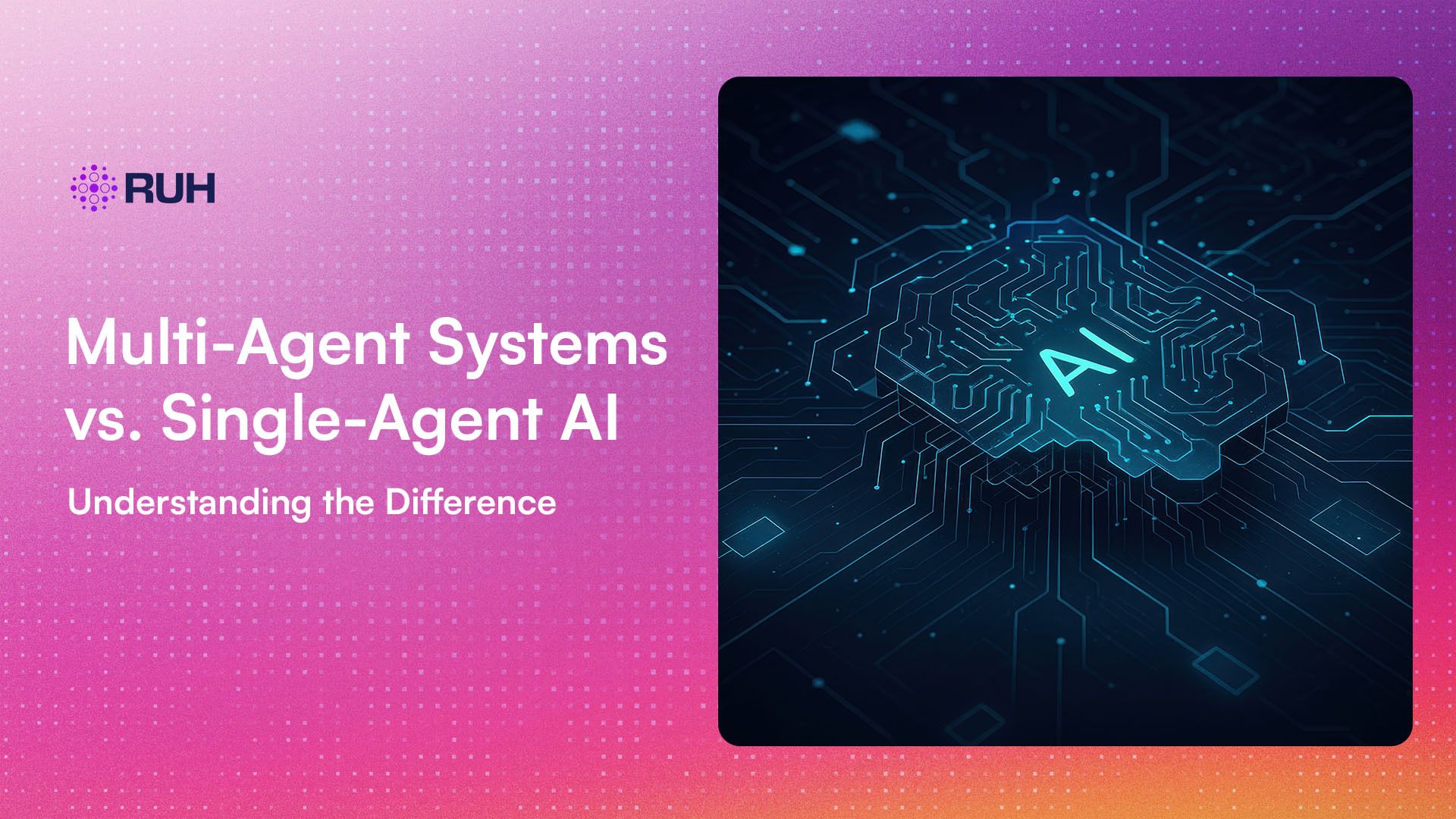 Multi-Agent Systems vs. Single-Agent AI: Understanding the Difference
