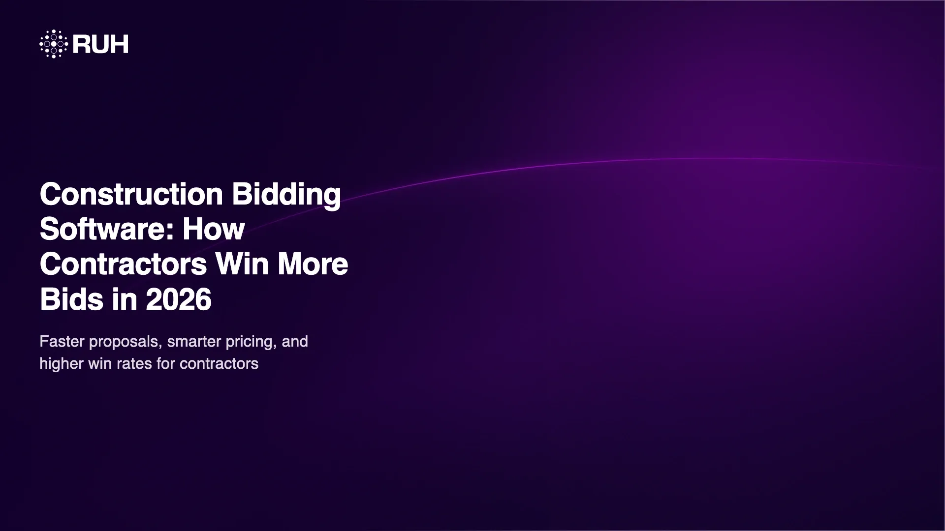 Construction Bidding Software: How Contractors Win More Bids in 2026