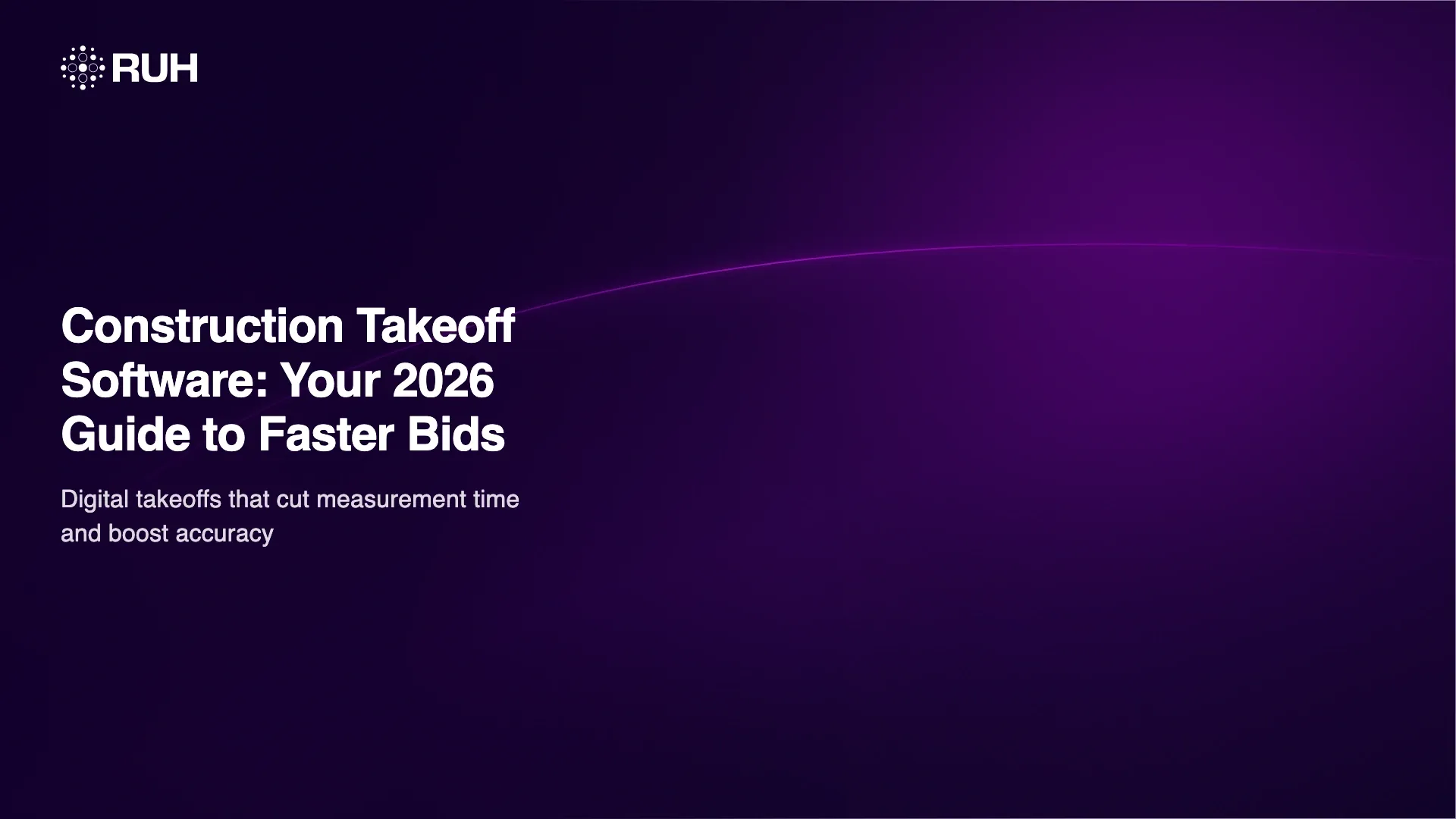 Construction Takeoff Software: Your 2026 Guide to Faster Bids