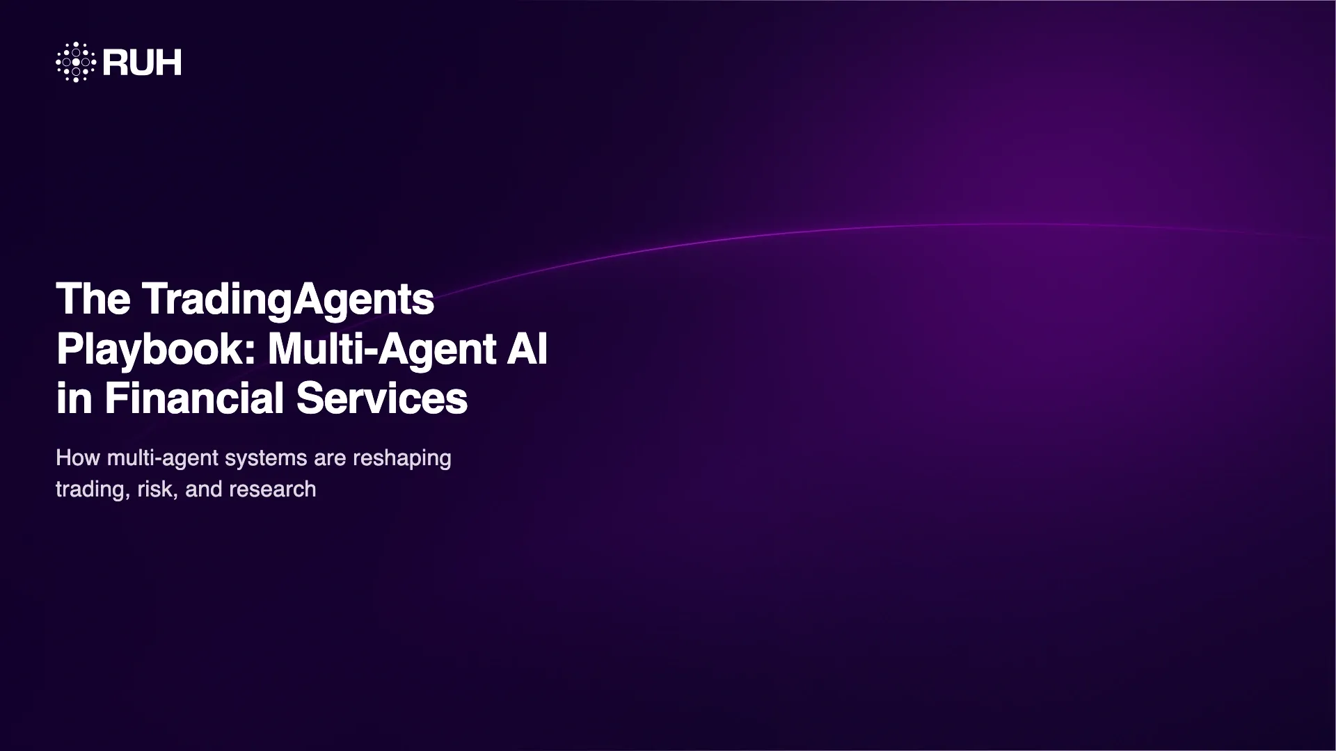 The TradingAgents Playbook: Multi-Agent AI in Financial Services