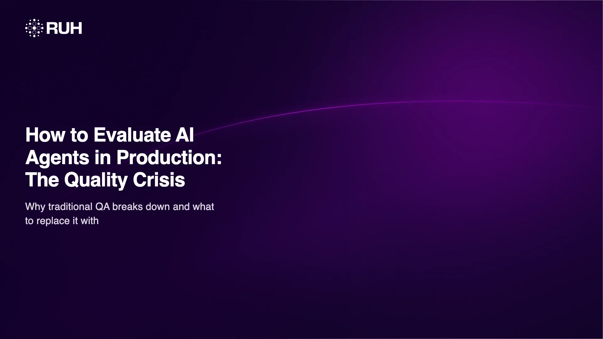 How to Evaluate AI Agents in Production: The Quality Crisis