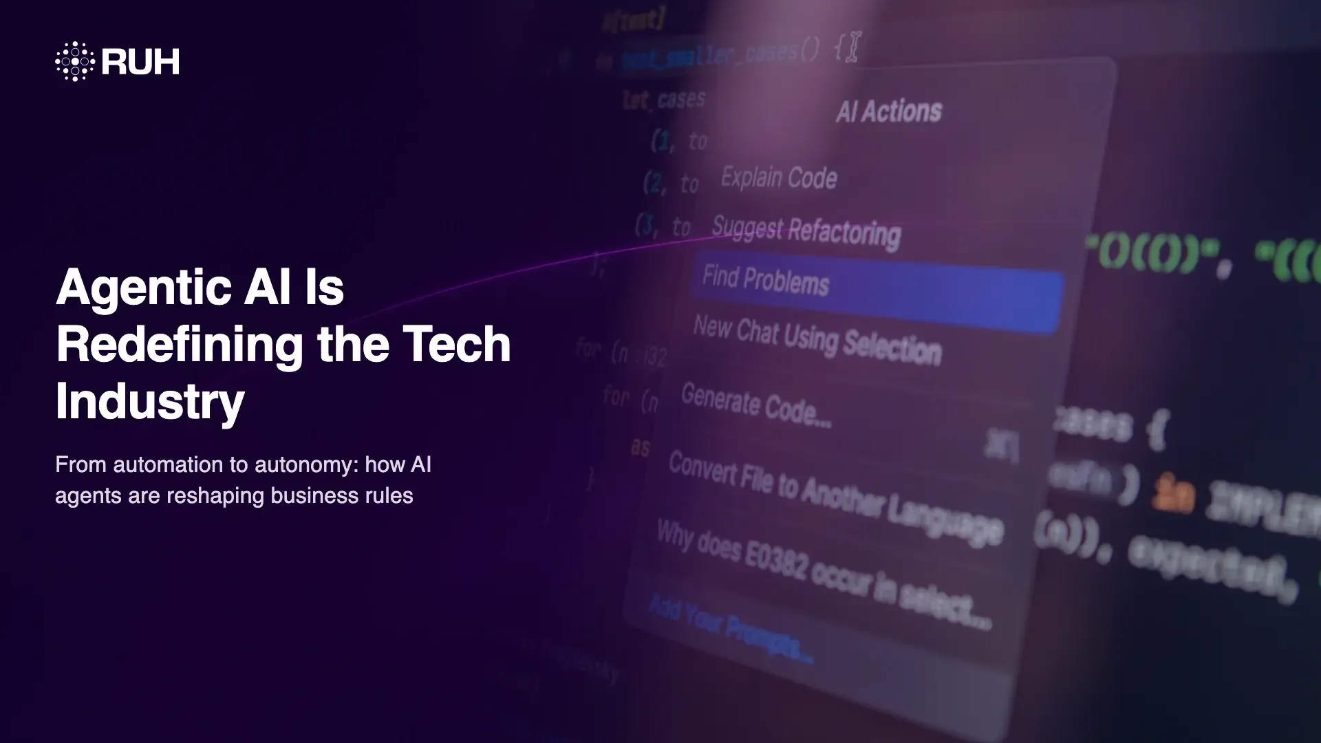 How Agentic AI Is Redefining the Rules of the Tech Industry — From Automation to Autonomy