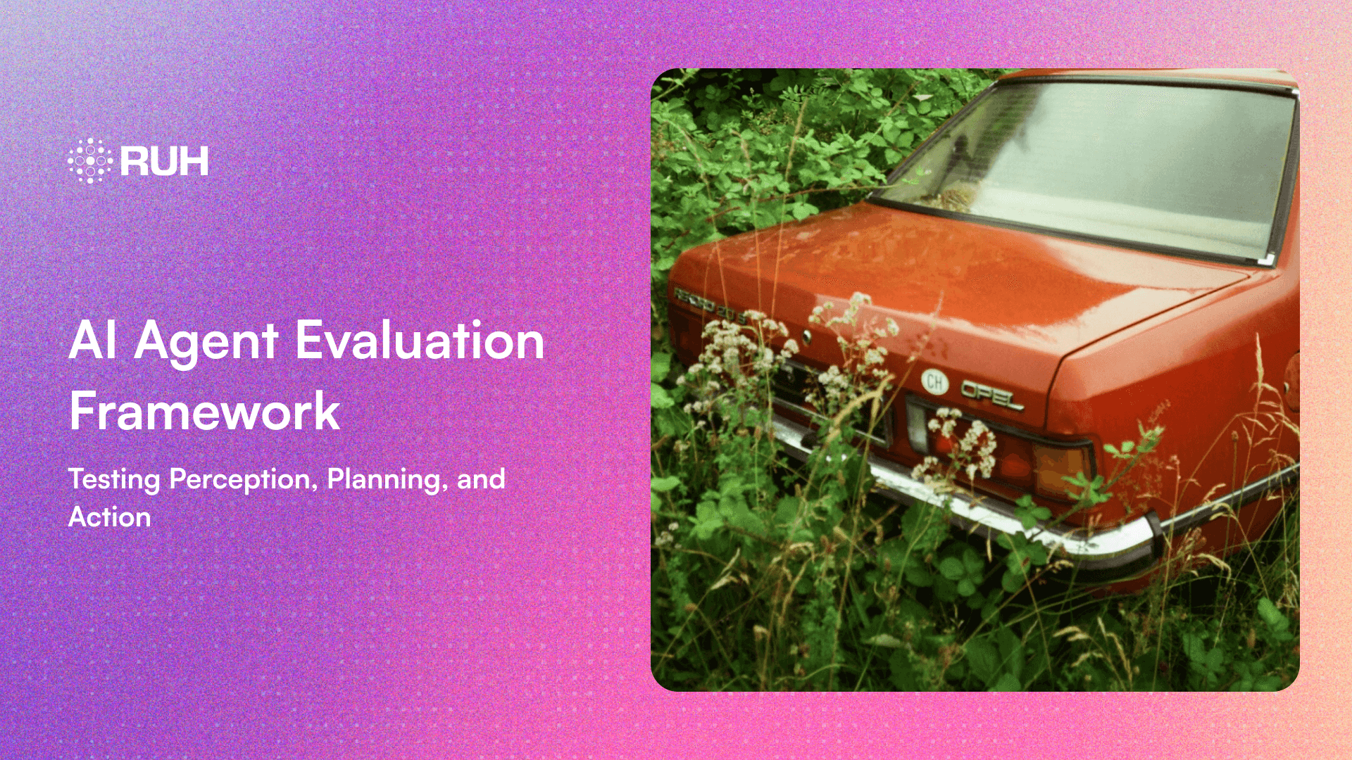 AI Agent Evaluation Framework: Testing Perception, Planning, and Action