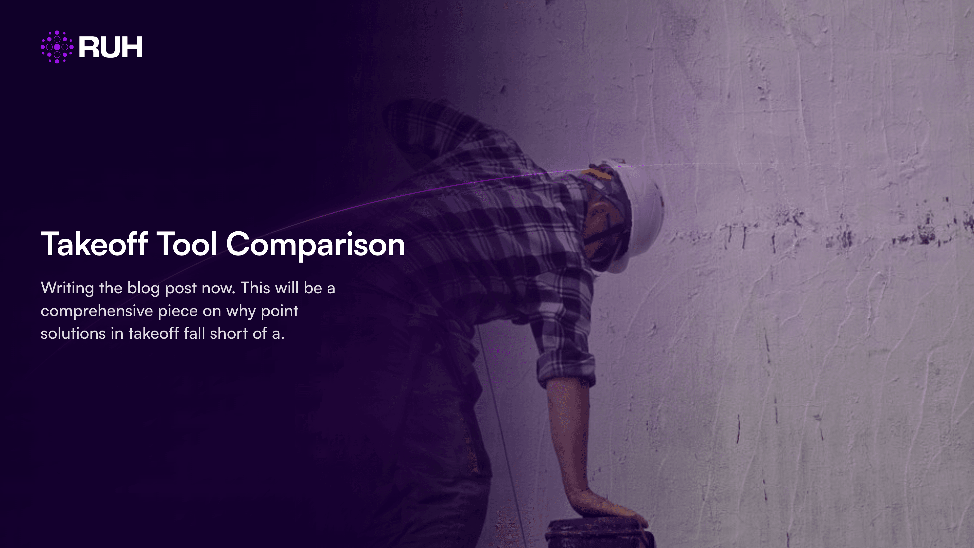 Takeoff Tool Comparison: Why Point Solutions Fall Short of a Complete AI Estimating Workflow