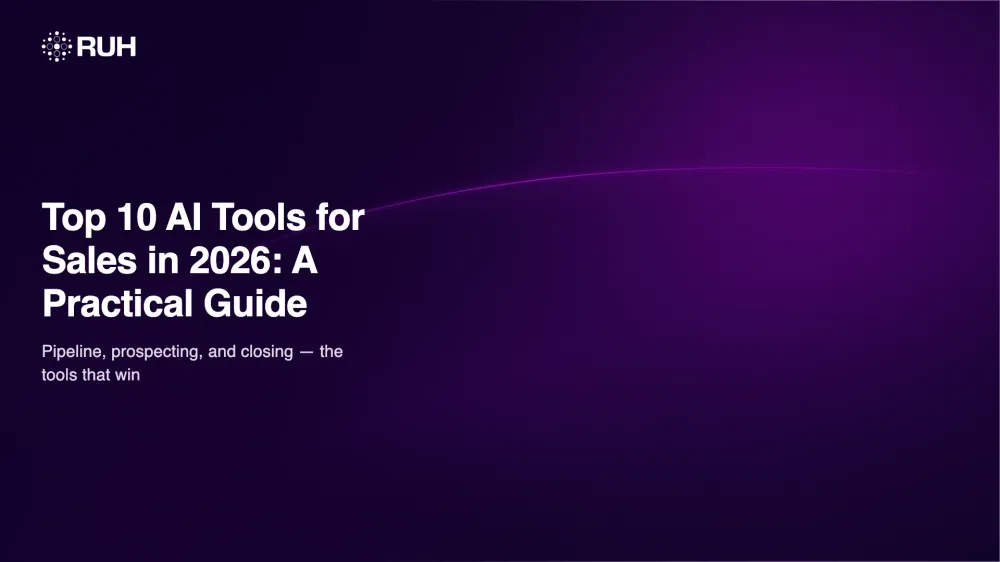 Top 10 AI Tools for Sales in 2026: A Practical Guide
