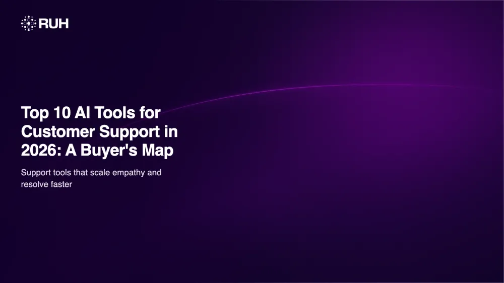 Top 10 AI Tools for Customer Support in 2026: A Buyer's Map