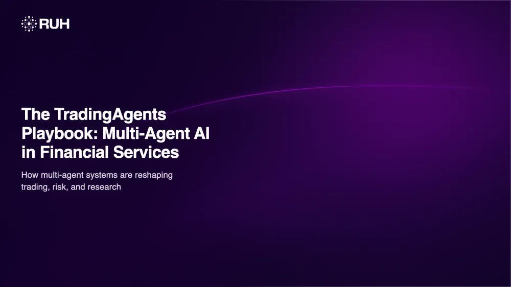 The TradingAgents Playbook: Multi-Agent AI in Financial Services