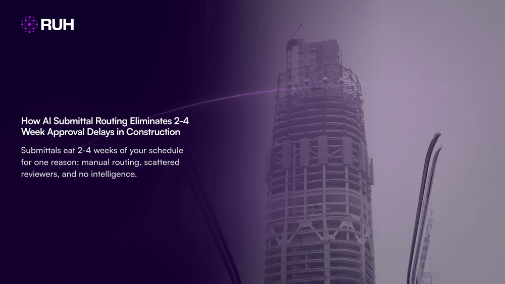How AI Submittal Routing Eliminates 2-4 Week Approval Delays in Construction