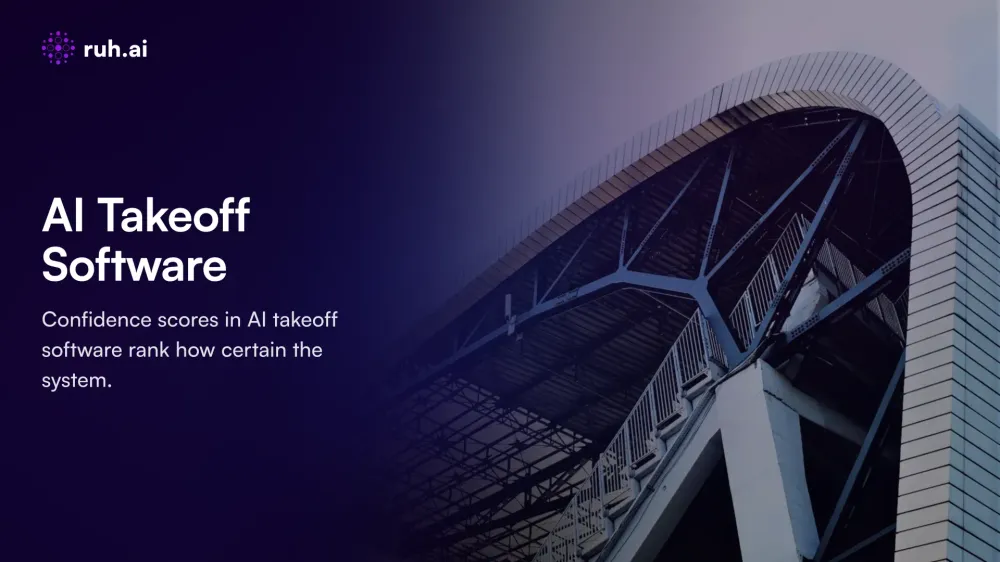 AI Takeoff Software: What the Confidence Score Actually Tells You (And What It Does Not)