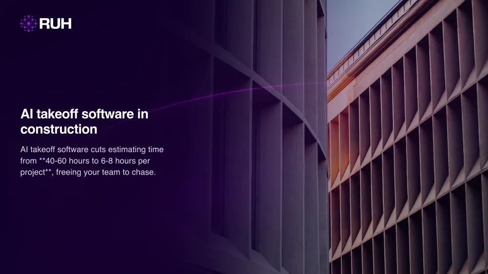 AI takeoff software in construction: how estimators cut takeoff time and win more bids