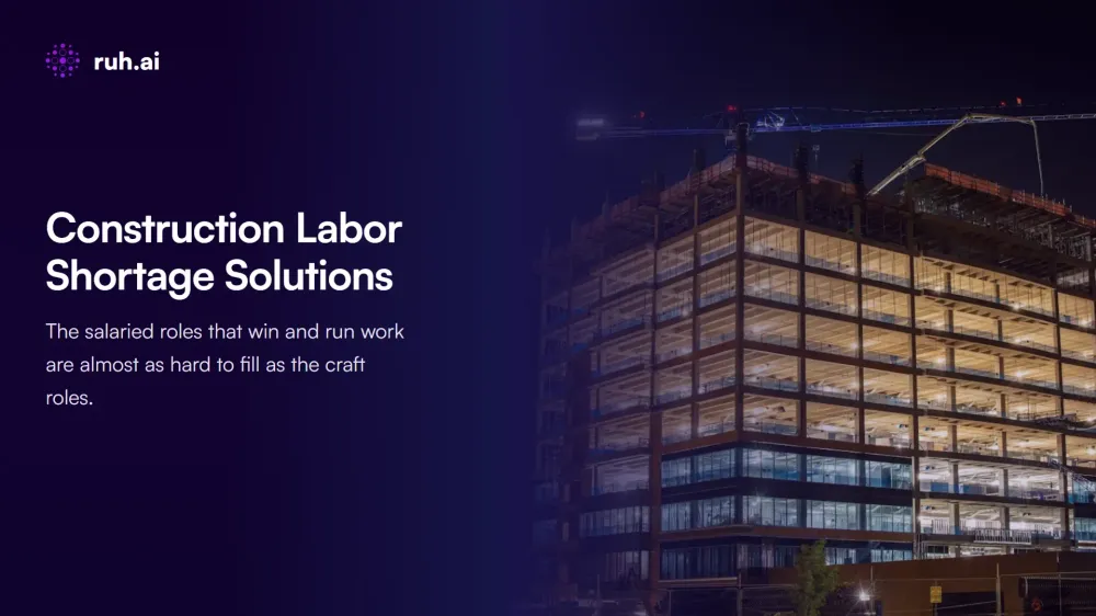 Construction Labor Shortage Solutions: Automate the Office Work