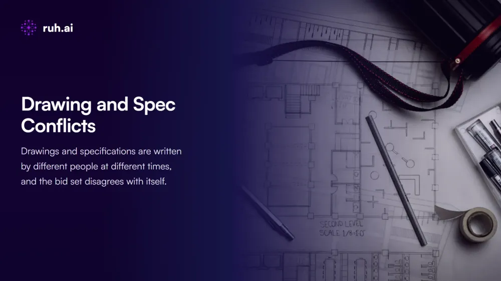 Drawing and Spec Conflicts: Catch Them Before They Cost You
