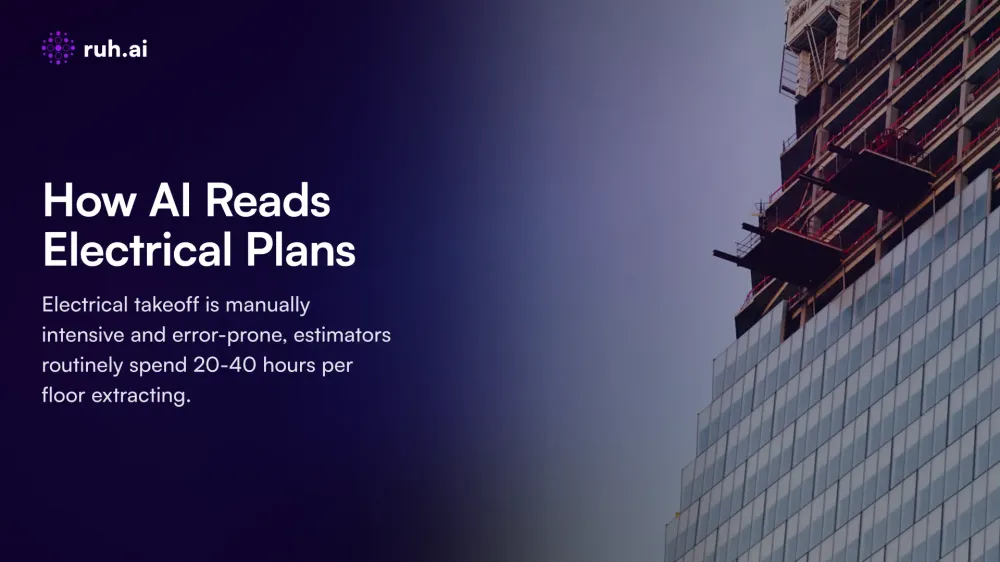 How AI Reads Electrical Plans: Fixture Counts, Panel Schedules & Estimates in Minutes (Not Hours)