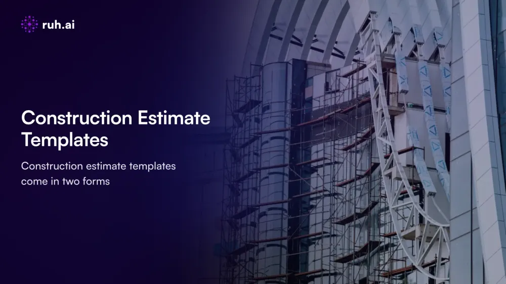 Construction Estimate Templates: When a Spreadsheet Is Enough and When You Have Outgrown One
