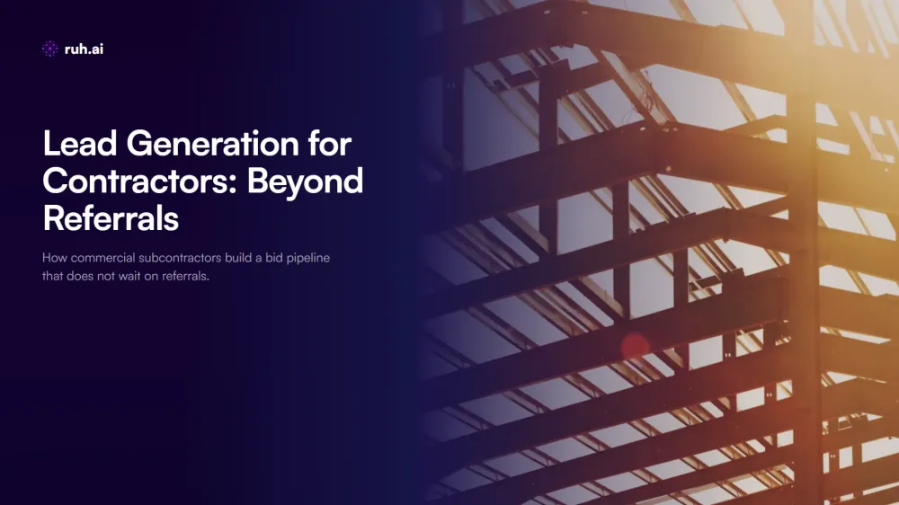 Lead Generation for Contractors: Beyond Referrals