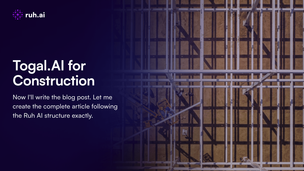 Togal.AI for Construction: Honest Strengths, Real Gaps, and What Your Team Still Owns