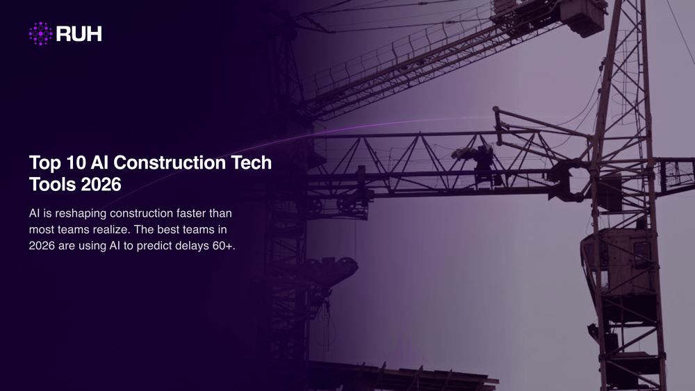 Top 10 AI Construction Tech Tools 2026