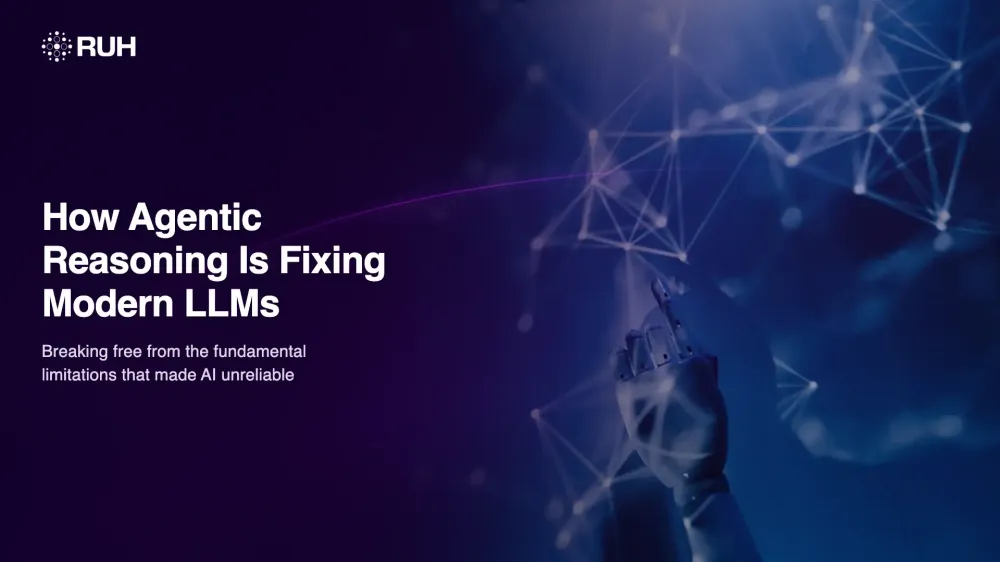 How Agentic Reasoning Is Fixing the Fundamental Broken Promise of Modern LLMs