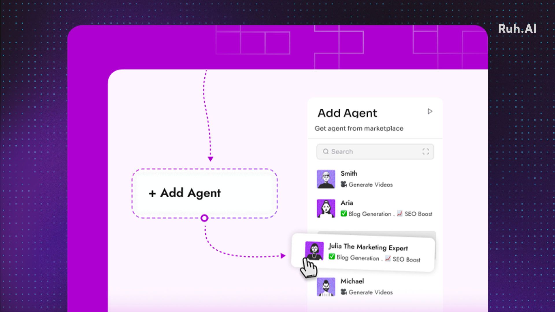 Build Your AI Team in Minutes with Ruh’s Agent Marketplace